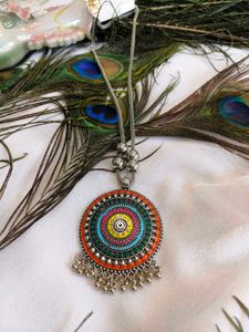 PACK OF 13 OXIDISED NECKLACE SET
