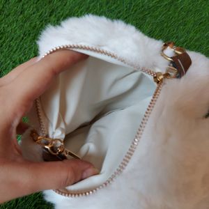 Sale! Bunny shaped Imported fur bag