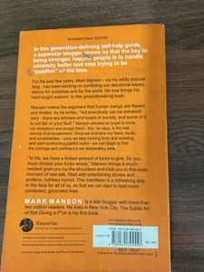 The Subtle Art of Not Giving a F*ck by Mark Manson