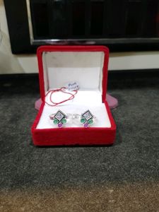 Colorfull Toerings Pure Silver (Wt: 4.59gm)