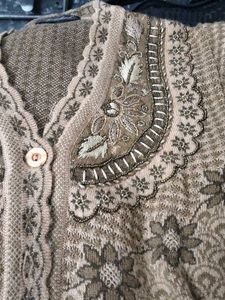 Embroidered Cardigan