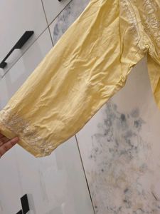 yellow kurti