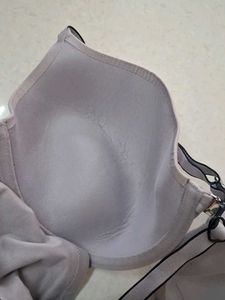 36D Comfortable Lace Trimmed Bra