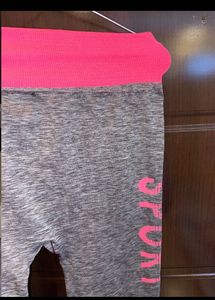 Workout Leggings - Neon &amp; Pink