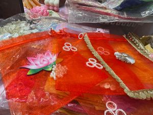 Decorative  Organza Potli