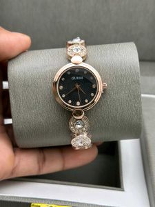 Guess Rose Gold Crystal Watch