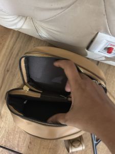 Chic Beige Vanity Bag