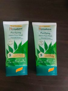 Himalaya Purifying Neem Face Wash (2 Tubes)