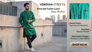 Embroidered Men's Kurta
