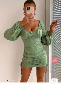 Chic Ruched Mini Dress
