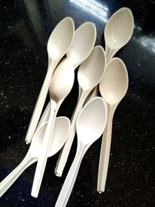 50 Biodegradable Spoons