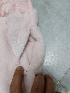 Pink Minnie Mouse Fleece Pants