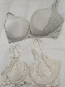 combo of two Comfortable Lace Detail Bras