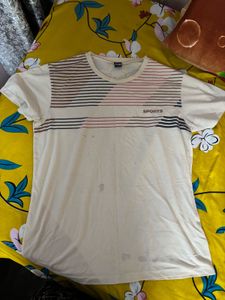 Striped Sports T-shirt