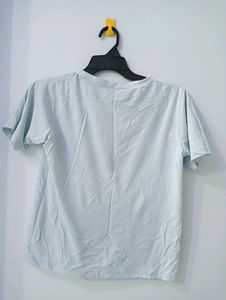 Light Blue Graphic Tee