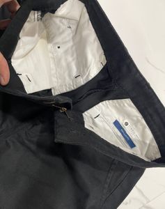 Symbol Essentials Men’s Regular Fit Black Trousers