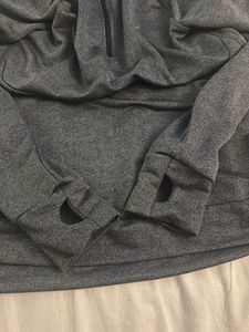 Gray Pullover Sweatshirt for sports and daily use