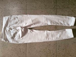 Stylish White Denim Jeans