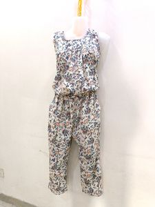 Floral Print Jumpsuit for Women