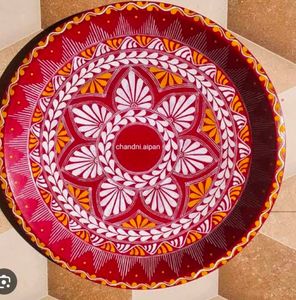Aipan Art Karwachauth Pooja Set