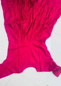 Nirja Fab Women Rayon Embroidery Yoke Design Kurta Small.
