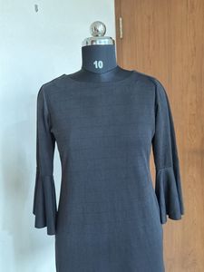 Chic Bell Sleeve Mini Dress
