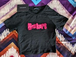 Bonkers Crop Tee 👕 - Free Delivery 🚚
