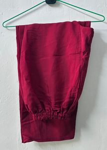 Maroon Kurta with Mirror Work