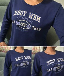 Blue "New York Manhattan" Sweatshirt