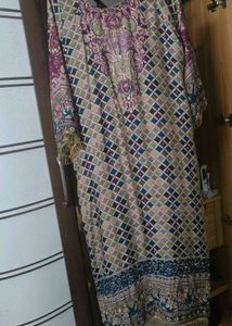 🔥Sale 🔥Pure Muslin kurti set