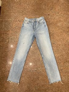 Light Wash Distressed Jeans