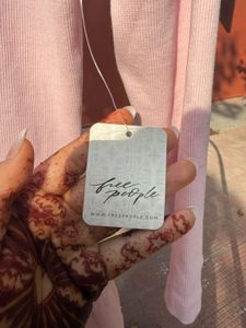 Free people Pink Mini Dress
