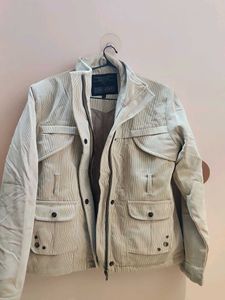 Women's Beige Corduroy Jacket