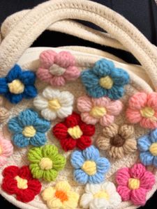 Cute Floral Round Crossbody Bag