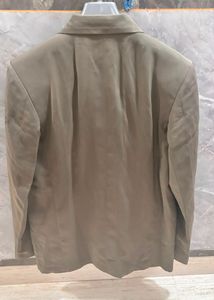 Classic Olive Green Blazer and Pants