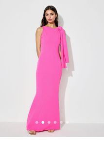 Elegant Pink Maxi Dress