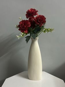 Cream Ceramic Vase