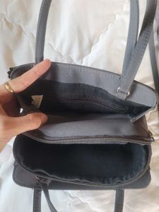 Gray Handbag