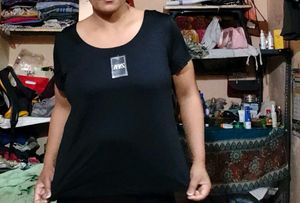 dupe ZARA Black T-Shirt