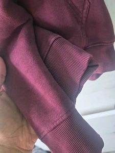 Men's Burgundy Hoodie