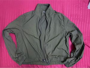 Stylish Green Windbreaker Jacket