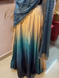 Plus size ombre Lehenga
