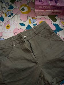 Stylish Olive Green Shorts