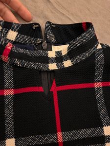 Chic Plaid Mini Dress
