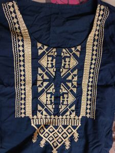 Beautiful Blue Color Kurta
