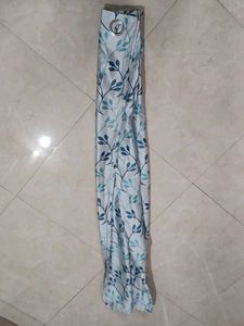 Stylish Leaf Print Window Curtain