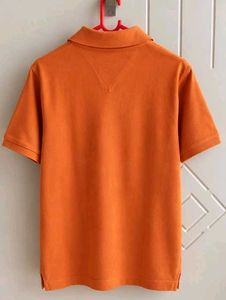 Tommy Hilfiger Orange Polo Shirt