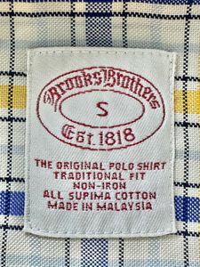 Brooks Brothers Classic Plaid Button-Down Shirt