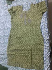 Green salwar suit