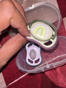 Baby Pacifiers with Case